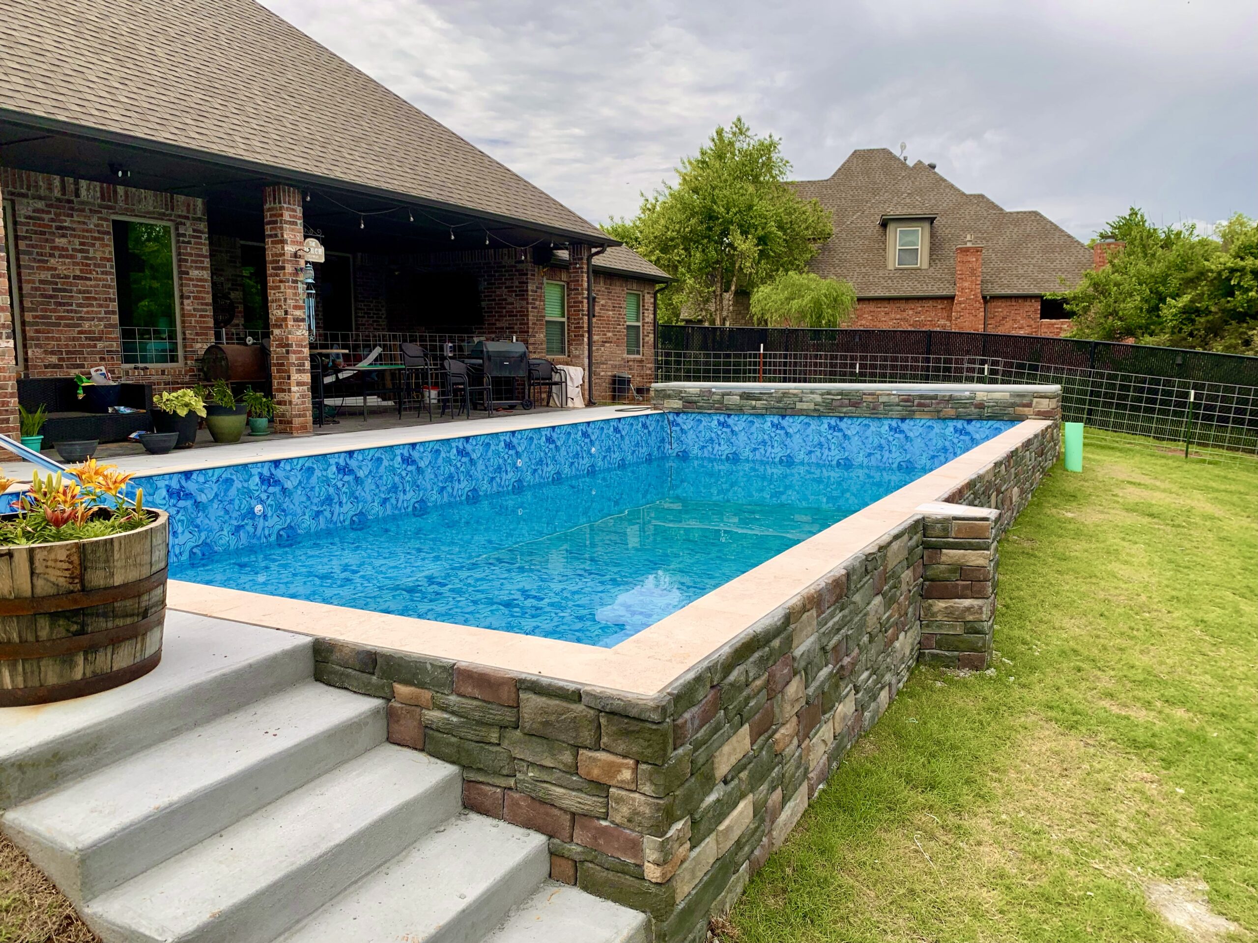 Semi In-Ground Pools in Richmond, KY
